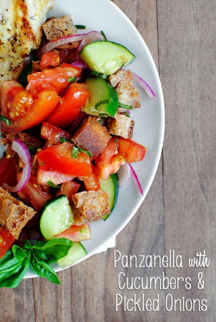 Panzanella from Iowa Girl Eats